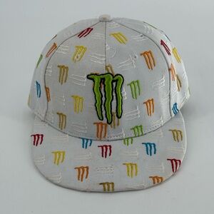 Monster Energy Fitted Baseball‎ Hat 7-56”